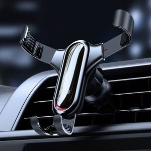 TORRAS W60 Gravity Car Air Outlet Holder, Style: Buckle Version (Black)