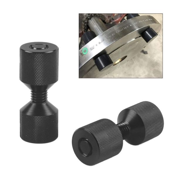 1-1 / 8 inch Two Hole Pins Set Handy 6061 Aluminum Construction 2 Hole Flange Alignment Pin