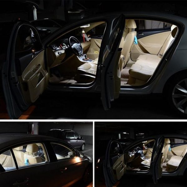 2 PCS 41mm DC9-32V / 1.6W / 6000K / 120LM Car Reading Lamp Dome Light with 3LEDs CSP Lamp Beads & Decoding - Image 6