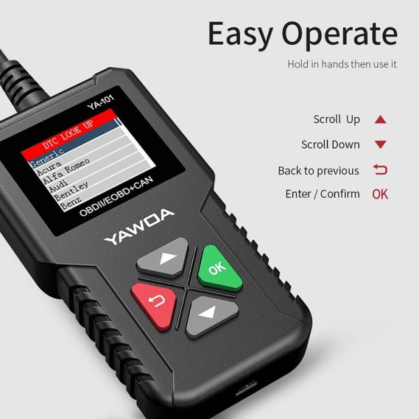 YA101 Car Mini Code Reader OBD2 Fault Detector Diagnostic Tool - Image 7