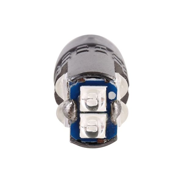 2 PCS T10 / W5W / 168 DC12-24V / 1.8W / 6000K / 140LM Car Clearance Light 4LEDs SMD-3030 Lamp Beads with Decoding & Constant Current (Blue Light) - Image 4