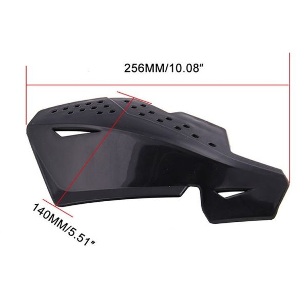 2 PCS Motorcycle Universal Aluminum Handle Wind-block Handguard Suitable for Handle Range: 7 / 8 inch 22mm and 9 / 8 inch 28mm - Image 3