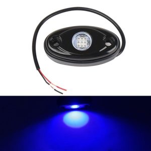 Universal Car Chassis Atmosphere Lights Decorative Lamp Deck Light (Blue Light)