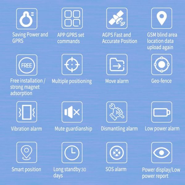 TK600 2G GPS / GPRS / GSM Strong Magnetic Realtime Car Truck Vehicle Tracking GPS Tracker - Image 9
