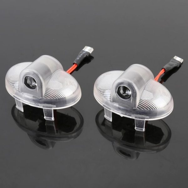 2 PCS DC12V 2W Car Door Logo Light Brand Shadow Lights Courtesy Lamp for Mazda 8 2011-2015 - Image 2