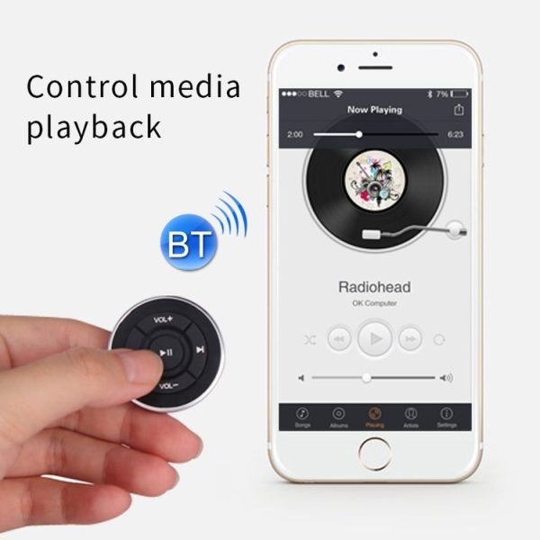 BT005 Car Wireless Bluetooth Controller Mobile Phone Multimedia Multi-functional Steering Wheel Remote Controller - Image 6