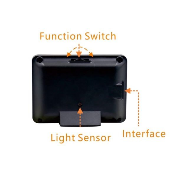 A203 Car HUD Head-up Display Speed / Water Temperature / Voltage Display - Image 3