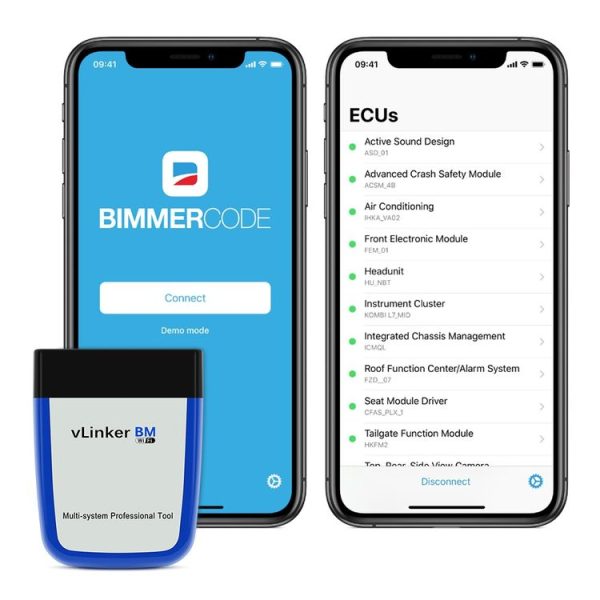 VLINKER BM V2.2 WiFi Car OBD Fault Diagnosis Detector - Image 9