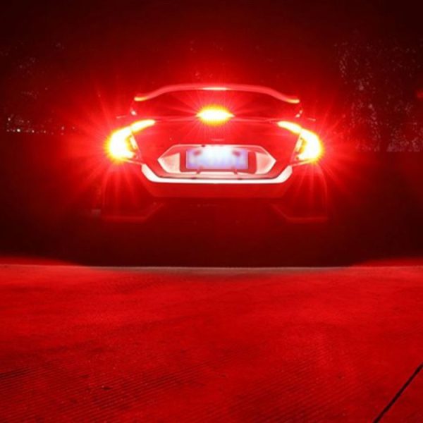 2 PCS 3157 DC12V / 2.2W Car Constantly Bright Brake Lights with 42LEDs SMD-2835 Lamps (Red Light) - Image 7