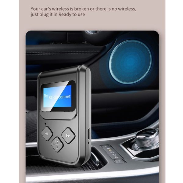 T-15 Bluetooth 5.0 5 In 1 Bluetooth Adapter Receiver Transmitter - Image 12