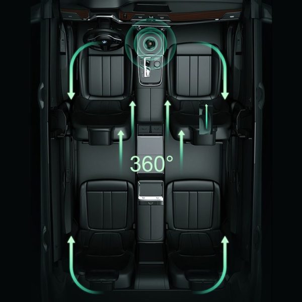 ROCK RAM0015 Crater Car Center Console Alloy Aromatherapy (Green) - Image 11