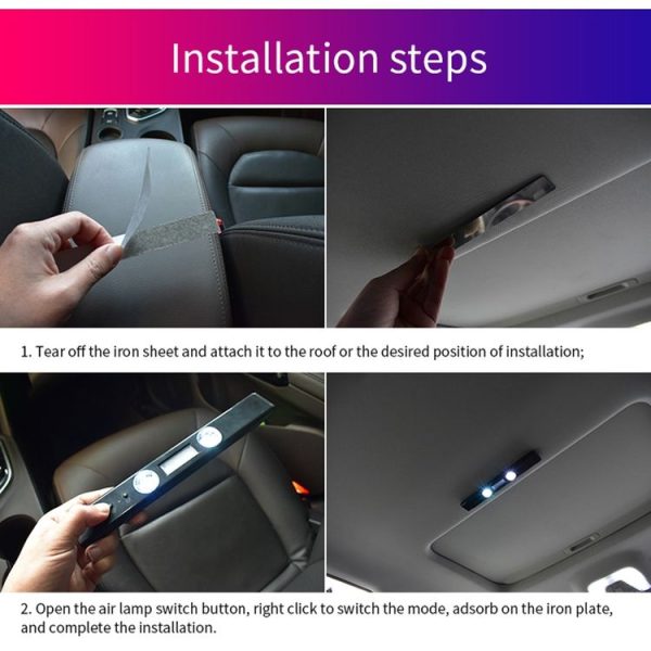 D88 5V 2.5W Car Colorful Starry Sky Atmosphere Lamp with Remote Control - Image 11