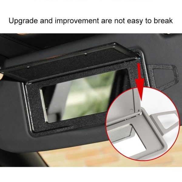Car Front Row Right Sun Visor Makeup Mirror for Mercedes-Benz S Class W220 1998-2005, Left and Right Drive Universal (Grey) - Image 5