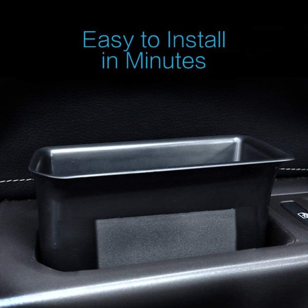 CSB082-1 Car ABS Frnot Door Armrest Container Storage Organizer Box for Volkswagen Atlas 2018-2020 - Image 6
