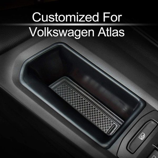 CSB082-1 Car ABS Frnot Door Armrest Container Storage Organizer Box for Volkswagen Atlas 2018-2020 - Image 7
