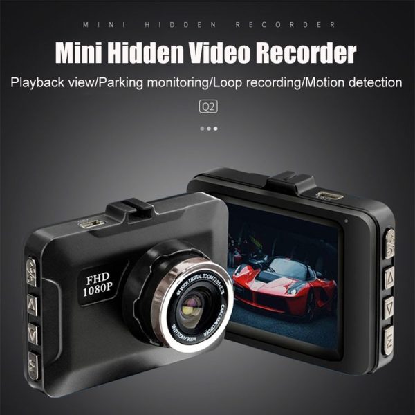 2 inch Mini Hidden Car Driving Recorder DVR Support Motion Detection / Loop Recording - Image 4