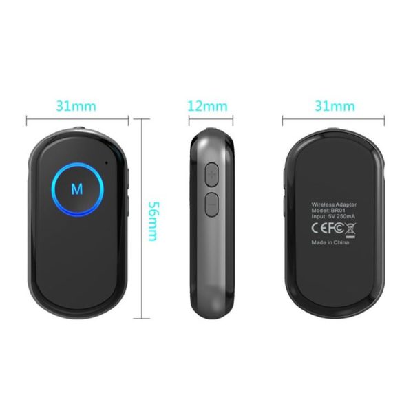 BR01 Car Bluetooth 5.0 Wireless Audio Receiver Transmitter - Image 2