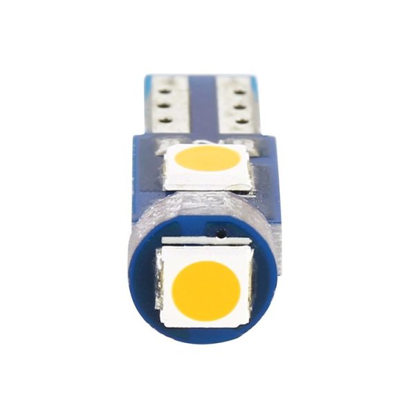 10 in 1 Car T5 0.2W DC12V Instrument Panel LED Decorative Light (Yellow Light) - Image 4