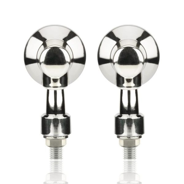2 PCS PE-ZS101 Motorcycle Turn Signal Light (Silver) - Image 4