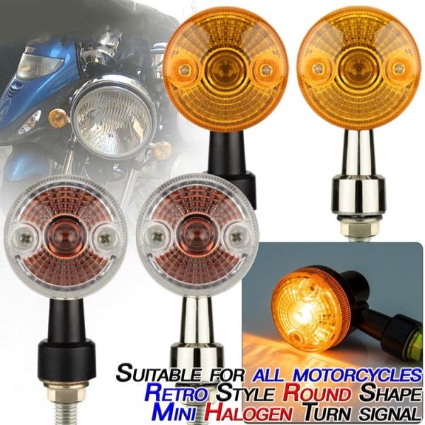 2 PCS PE-ZS101 Motorcycle Turn Signal Light (Silver) - Image 6