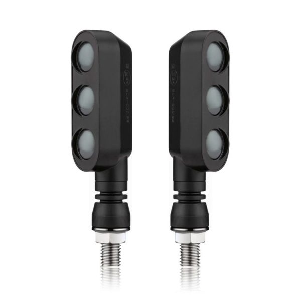 2 PCS KC050 Motorcycle LED Turn Signal Running Brake Light - Image 2