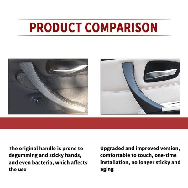 Car Right Rear Inside Door Handle 51417230850 for BMW 3 Series E90 2006-2012 - Image 4