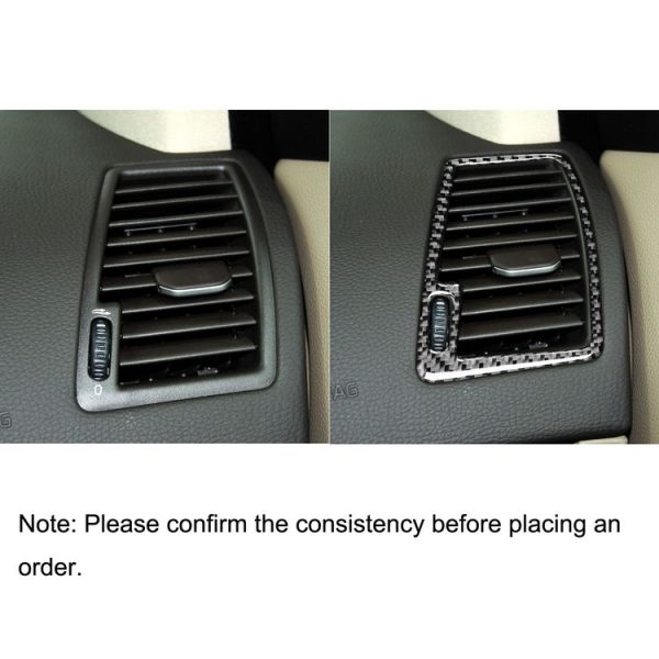6 in 1 Car Carbon Fiber Navigation Set Decorative Sticker for Volvo XC90 2003-2014, Left and Right Drive Universal - Image 5