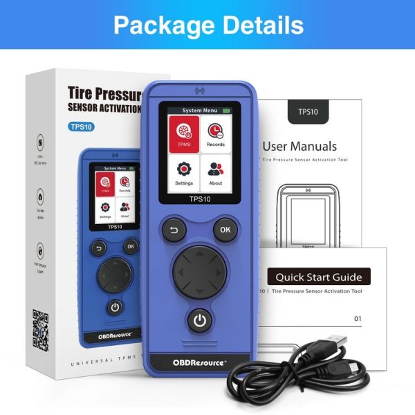 OBDResource TPS10 Car Tire Pressure Reset Meter EL50448 - Image 2