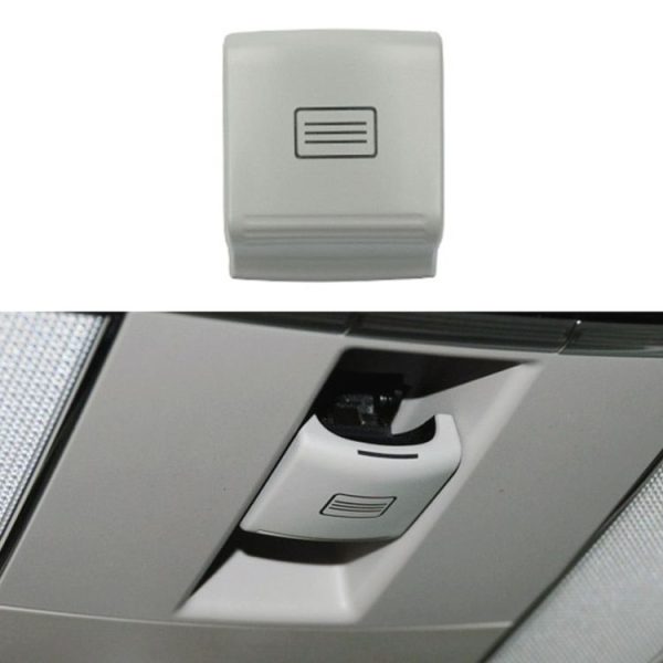 Mercedes-Benz W221 2006-2013 Left Driving Car Sunroof Switch Button Dome Light Button (Grey)