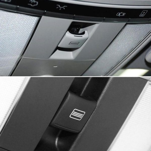 Mercedes-Benz W221 2006-2013 Left Driving Car Sunroof Switch Button Dome Light Button (Grey) - Image 5
