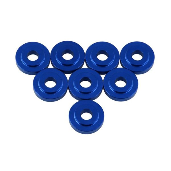 8 PCS For Honda Civic 2002-2005 Car Shift Selector Base Bushing (Blue) - Image 4