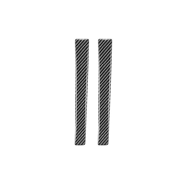 Car Carbon Fiber Armrest Cup Holder Decorative Stickers for Volvo V60 2010-2017 / S60 2010-2018, Left and Right Drive Universal - Image 2