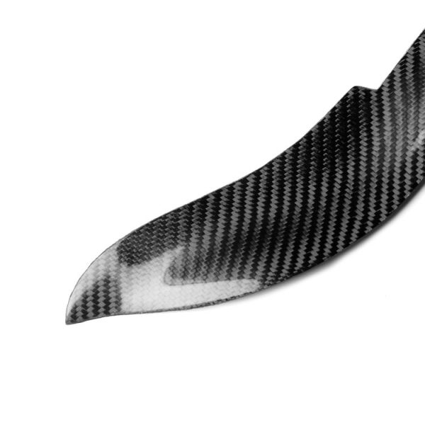 2 PCS Carbon Fiber Car Lamp Eyebrow Decorative Sticker for 2003-2006 Smart W451 - Image 5
