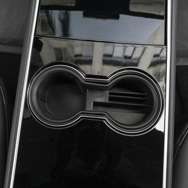 Multi-functional Car Central Control Cup Holder Drink Holder for Tesla Model 3 - Image 4