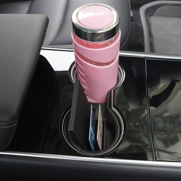 Multi-functional Car Central Control Cup Holder Drink Holder for Tesla Model 3 - Image 5