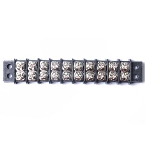 10 Position 450V 32A Double Row Terminal Block Screw Terminal Block