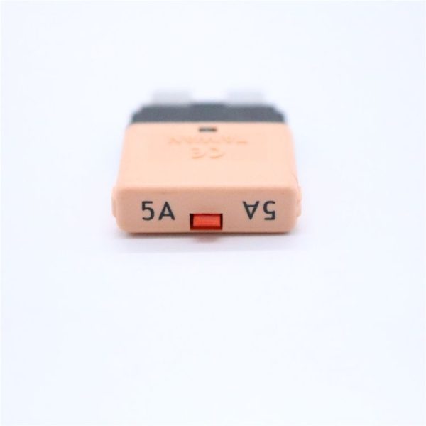 5AMP DC28V Circuit Breaker Trip Fuses Standard Blade Fuse Manual Reset - Image 4