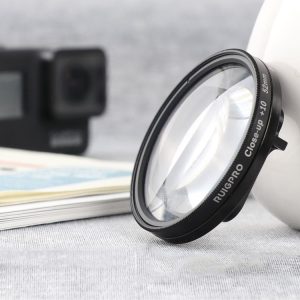 RUIGPRO for GoPro HERO 7 / 6 / 5 Professional 52mm 10X Close-up Lens Filter with Filter Adapter Ring & Lens Cap