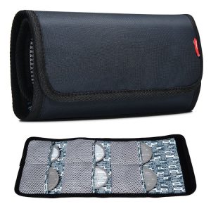 CADeN H5 Waterproof Shockproof 6 Pocket Camera Lens Filter Pouch Bag for 25mm-86mm Filter
