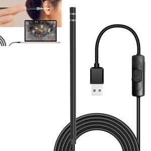 HD Visual Earwax Clean Tool Endoscope Borescope with LED Lights & Wifi, Cable length: 185cm