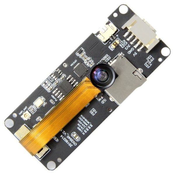 TTGO T-Camera Plus Fish-eye Lens MPU6050 ESP32-DOWDQ6 8MB SPRAM Camera Module OV2640 1.3 inch Display Rear Camera - Image 3