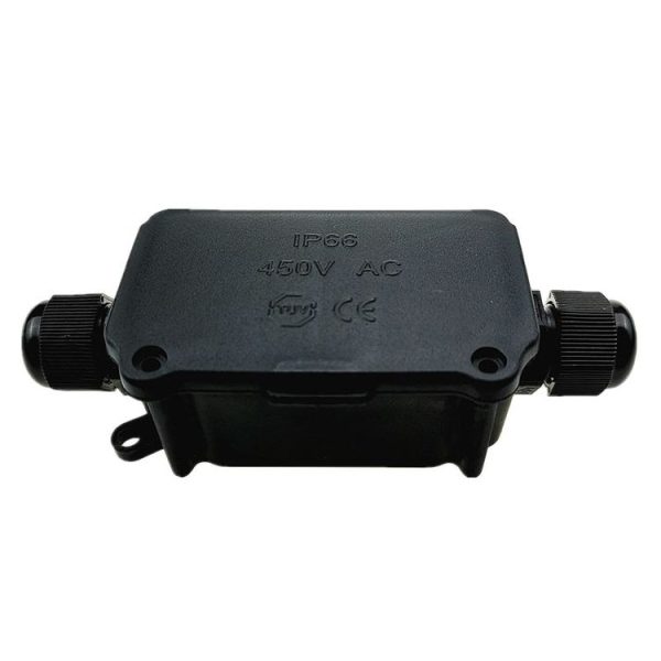 IP66 Waterproof Two-way Junction Box with PA10 3-bit Terminal - Image 3