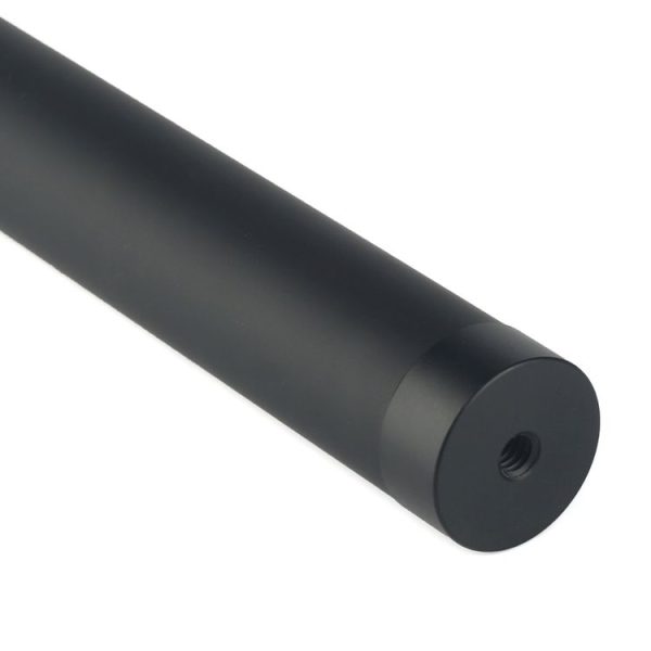 Handheld Gimbal Aluminum Alloy Extension Rod Tube for Feiyu G5 / SPG / WG2 Gimbal, Length: 19-60cm, Diamond Texture Head (Black) - Image 6
