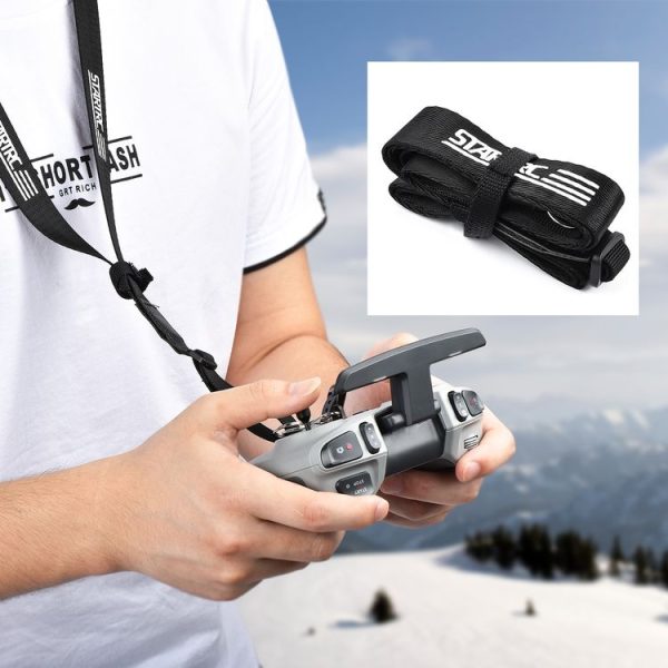 STARTRC For DJI FPV Remote Control Anti-lost Anti-fall Neck Strap Holder Lanyard, 52-58cm Adjustable - Image 6