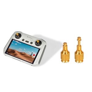 STARTRC Pair Heighten Retractable Adjustment Rocker Joystick for DJI Mini 3 Pro Remote Control (Gold)