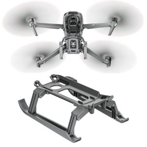 DJI Air 3S / 3 STARTRC Folding Anti-fall Anti-dirt Heightened Landing Gear Training Rack (Grey)
