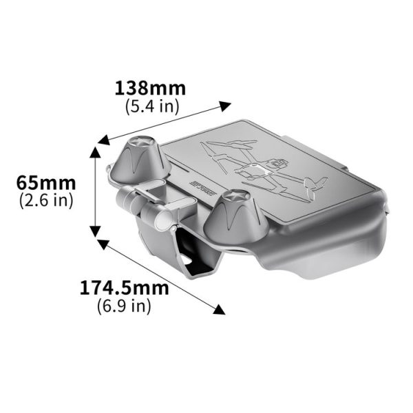 DJI RC / RC 2 STARTRC Remote Control Sunshade Protection Cover (Grey) - Image 9