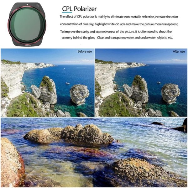 DJI Air 3S STARTRC CPL Lens Filter - Image 5