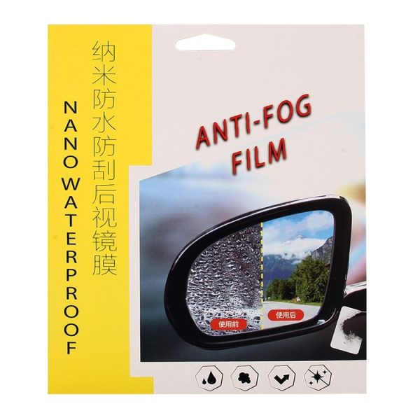 Citroen C5 Car PET Rearview Mirror Protective Window Clear Anti-fog Waterproof Rain Shield Film - Image 6