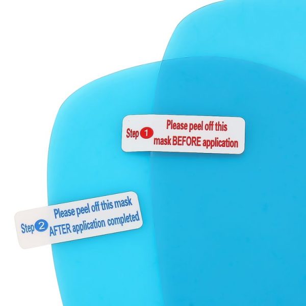 Renault New Koleos Car PET Rearview Mirror Protective Window Clear Anti-fog Waterproof Rain Shield Film - Image 3